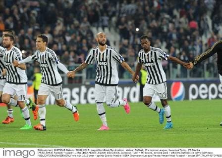 Aktuell Fußball, Champions League, Juventus Turin - FC Sevilla IPP20150930 Football - soccer: UEFA CHAMPIONS LEAGUE 2015 2016, Juventus Turin - FC Sevilla, simone zaza - xHOCHxZWEIx xItalyxPhotoxPressx 