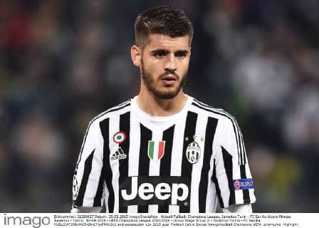 Aktuell Fußball, Champions League, Juventus Turin - FC Sevilla Alvaro Morata Juventus - Torino, 30-09-2015 - UEFA Champions League 2015 2016 - Group Stage Group D - Juventus Torino - FC Sevilla. andreaxstaccioli