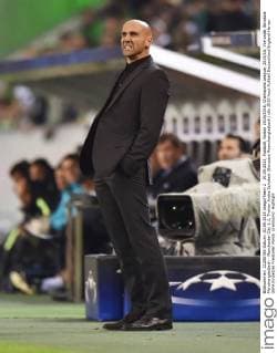 30.09.2015, Fussball, Saison 2015 2016, Champions League, 2015 16, Vorrunde, Borussia Mönchengladbach - Manchester City 1:2, Trainer Andre Schubert (Borussia Moenchengladbach)