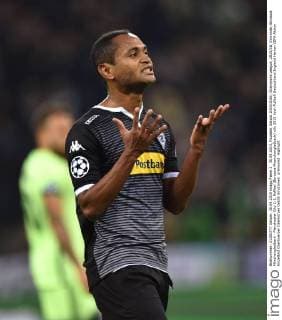 30.09.2015, Fussball, Saison 2015 2016, Champions League, 2015 16, Vorrunde, Borussia Mönchengladbach - Manchester City 1:2, Raffael (Borussia Moenchengladbach)