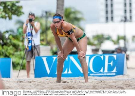 swatch Beach volleyball Beachvolleyball FIVB World Tour Finals 2015, Kira Walkenhorst (GER); swatch Beach Volleyball FIVB World Tour Finals 2015, 29.09.-04.10.2015, Fort Lauderdale, Florida, USA xPWx