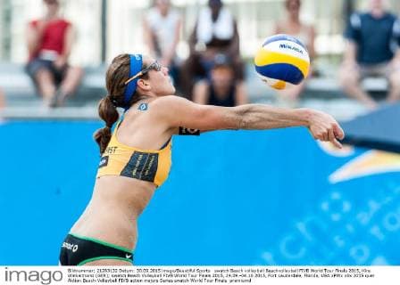 swatch Beach volleyball Beachvolleyball FIVB World Tour Finals 2015, Kira Walkenhorst (GER); swatch Beach Volleyball FIVB World Tour Finals 2015, 29.09.-04.10.2015, Fort Lauderdale, Florida, USA xPWx