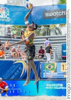 swatch Beach volleyball Beachvolleyball FIVB World Tour Finals 2015, Evandro Goncalves Oliveira Junior (BRA); swatch Beach Volleyball FIVB World Tour Finals 2015, 29.09.-04.10.2015, Fort Lauderdale, Florida, USA xPWx