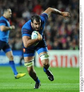 Rugby Union - 2015 Rugby World Cup - Pool D: France vs. Canada Yoann Maestri of France at Stadium MK, Milton Keynes. COLORSPORT ANDREW COWIE 