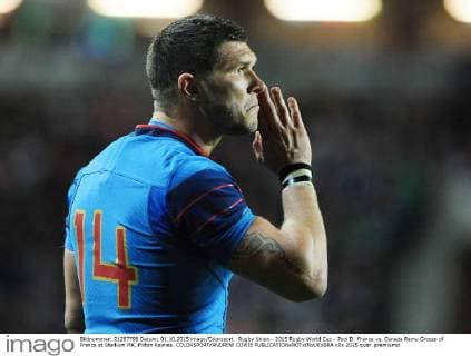 Rugby Union - 2015 Rugby World Cup - Pool D: France vs. Canada Remy Grosso of France at Stadium MK, Milton Keynes. COLORSPORT ANDREW COWIE 