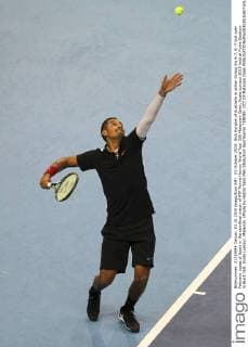 03 October 2015: Nick Kyrgios of Australia in action during his 6-7, 6 -7 lost over Feliciano Lopez of Spain in the semifinal match of ATP Tennis Herren World Tour 250 Malaysian Open, Kuala Lumpur 2015 held at Putra Stadium in Bukit Jalil, Kuala Lumpur, Malaysia. (Photo by Hazrin Yeob Men Shah Icon Sportswire) TENNIS: OCT 03 Malaysia Open Icon3781510035390 EDITORIAL USE ONLY