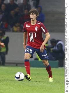 Benjamin Pavard (Lille) - Fussball Frankreich, Ligue 1, Lille OSC vs. Montpellier HSC - 02 10 2015 GwendolineLeGoff Panoramic 