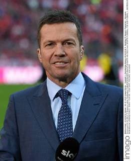 Fussball 1. Bundesliga Saison 2015 2016 8. Spieltag FC Bayern Muenchen - Borussia Dortmund 04.10.2015 TV Experte Lothar Matthaeus 
