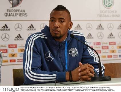 06.10.2015, xblx, Fussball EM Quali 2016, Deutschland Deutsche Fussball Nationalmannschaft DFB Training und Pressekonferenz Training, v.l. Jerome Boateng (Deutsche Fussball Nationalmannschaft DFB)
