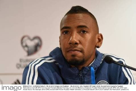 06.10.2015, xblx, Fussball EM Quali 2016, Deutschland Deutsche Fussball Nationalmannschaft DFB Training und Pressekonferenz Training, v.l. Jerome Boateng (Deutsche Fussball Nationalmannschaft DFB)