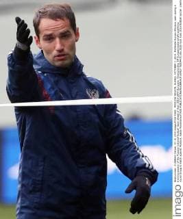 MOSCOW REGION, RUSSIA. OCTOBER 7, 2015. Midfielder Roman Shirokov seen during a training session of the Russian national football team ahead of their 2016 UEFA European Championship EM Europameisterschaft qualifying round Group G match against Moldova. Vasily Ponomarev TASS  TS00F470