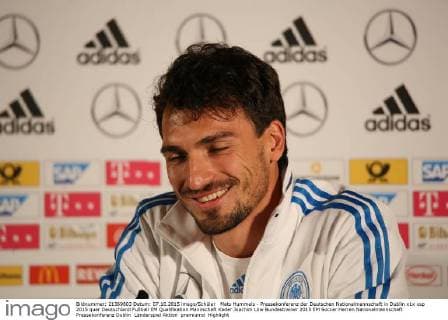 Mats Hummels - Pressekonferenz der Deutschen Nationalmannschaft in Dublin