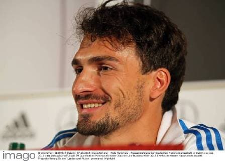 Mats Hummels - Pressekonferenz der Deutschen Nationalmannschaft in Dublin