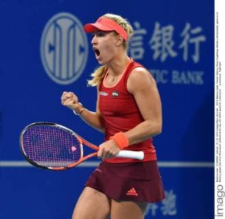 2015 Beijing Open Tennis Peking China Angelique Kerber,(Deutchand) gewinnt in Beijing gegen Caroline Wozniacki ,(Dänemark)