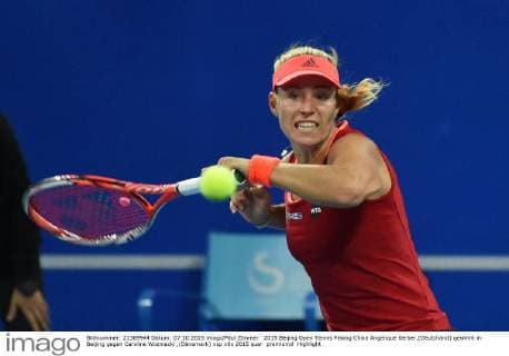 2015 Beijing Open Tennis Peking China Angelique Kerber,(Deutchand) gewinnt in Beijing gegen Caroline Wozniacki ,(Dänemark)