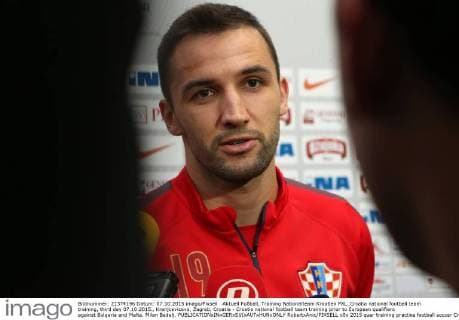 Aktuell Fußball, Training Nationalteam Kroatien PXL_Croatia national football team training, third day 07.10.2015., Kranjceviceva, Zagreb, Croatia - Croatia national football team training prior to European qualifiers against Bulgaria and Malta. Milan Badelj.  RobertxAnic PIXSELL