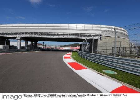 Russian Grand Prix, Sochi 08 - 11 October 2015 08.10.2015 - Track 