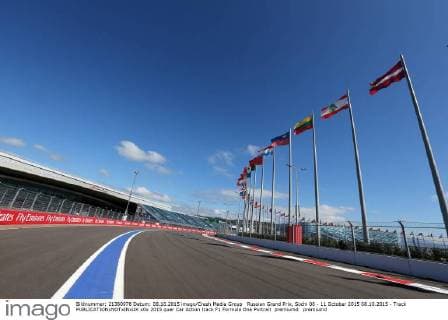Russian Grand Prix, Sochi 08 - 11 October 2015 08.10.2015 - Track 