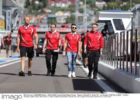 Russian Grand Prix, Sochi 08 - 11 October 2015 08.10.2015 - William Stevens (GBR) Manor Marussia F1 Team 
