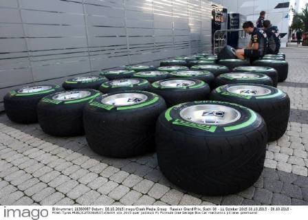 Russian Grand Prix, Sochi 08 - 11 October 2015 08.10.2015 - 08.10.2015 - Pirelli Tyres 
