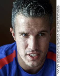 Robin van Persie of Holland during a press meeting prior to the match between Kazachstan and The Netherlands on October 8, 2015 at the Astana Arena in Astana, Kazachstan. Netherlands Press Meeting 2015 2016 xVIxxIVx 4432427