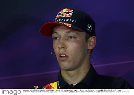 Russian Grand Prix, Sochi 08 - 11 October 2015 08.10.2015 - press conference PK Pressekonferenz Daniil Kvyat (RUS) Red Bull Racing RB11 