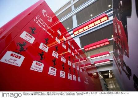 Russian Grand Prix, Sochi 08 - 11 October 2015 08.10.2015 - Ferrari box 
