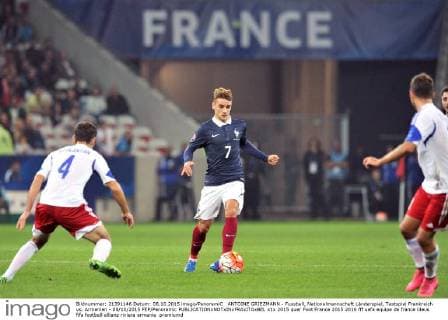 ANTOINE GRIEZMANN - Fussball, Nationalmannschaft Länderspiel, Testspiel Frankreich vs. Armenien - 08 10 2015 FEP Panoramic 