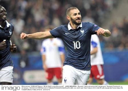 KARIM BENZEMA - Fussball, Nationalmannschaft Länderspiel, Testspiel Frankreich vs. Armenien - 08 10 2015 FEP Panoramic 
