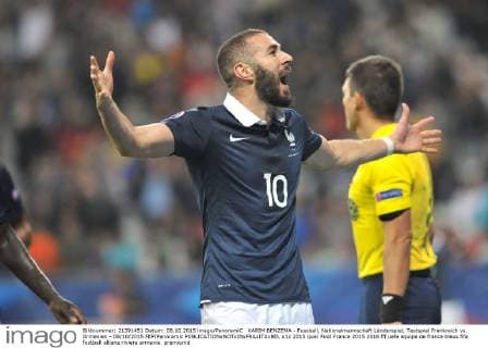 KARIM BENZEMA - Fussball, Nationalmannschaft Länderspiel, Testspiel Frankreich vs. Armenien - 08 10 2015 FEP Panoramic 