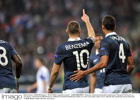 KARIM BENZEMA - Fussball, Nationalmannschaft Länderspiel, Testspiel Frankreich vs. Armenien - 08 10 2015 FEP Panoramic 