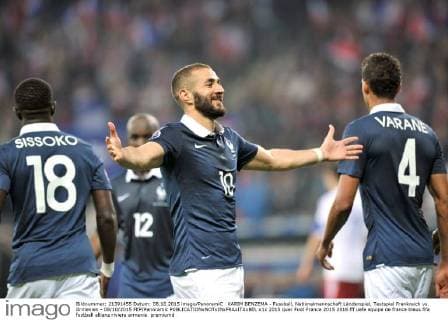 KARIM BENZEMA - Fussball, Nationalmannschaft Länderspiel, Testspiel Frankreich vs. Armenien - 08 10 2015 FEP Panoramic 