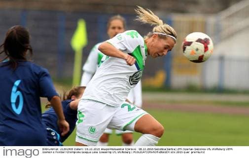08.10.2015 Subotica(Serbia) ZFK Spartak Subotica-VfL Wolfsburg UEFA Women s Football Champions League Lena Goessling VfL Wolfsburg : 