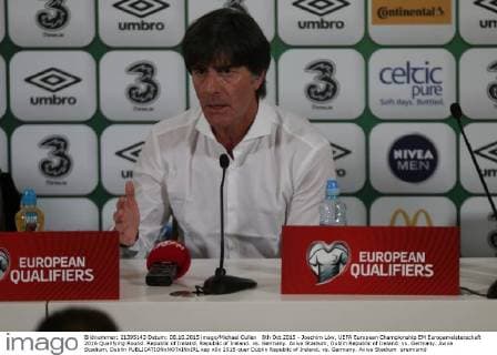 8th Oct 2015 - Joachim Löw, UEFA European Championship EM Europameisterschaft 2016 Qualifying Round. Republic of Ireland. Republic of Ireland. vs. Germany. Aviva Stadium, Dublin Republic of Ireland. vs. Germany. Aviva Stadium, Dublin 