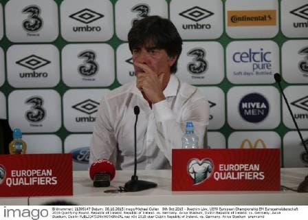 8th Oct 2015 - Joachim Löw, UEFA European Championship EM Europameisterschaft 2016 Qualifying Round. Republic of Ireland. Republic of Ireland. vs. Germany. Aviva Stadium, Dublin Republic of Ireland. vs. Germany. Aviva Stadium, Dublin 