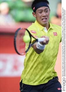 Kei Nishikori (JPN), OCTOBER 9, 2015 - Tennis : Rakuten Japan Open Tennis Championships 2015, the Quarterfinal match between Marin Cilic 1-2 Kei Nishikori at Ariake Coliseum, Tokyo, Japan. NoxThirdxPartyxSales  (dlra010901)