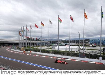 Motorsports: FIA Formula One World Championship WM Weltmeisterschaft 2015, Grand Prix of Russia, 5 Sebastian Vettel (GER, Scuderia Ferrari), xHOCHxZWEIx