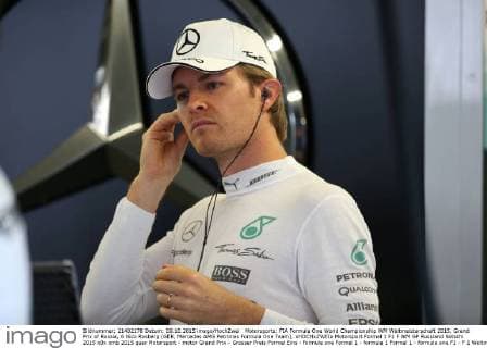 Motorsports: FIA Formula One World Championship WM Weltmeisterschaft 2015, Grand Prix of Russia, 6 Nico Rosberg (GER, Mercedes AMG Petronas Formula One Team), xHOCHxZWEIx