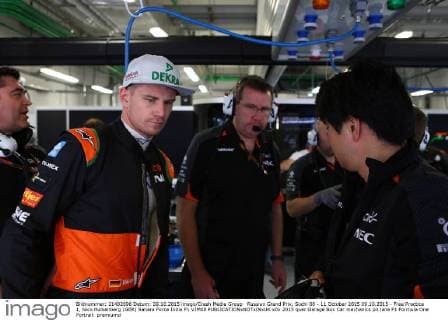 Russian Grand Prix, Sochi 08 - 11 October 2015 09.10.2015 - Free Practice 1, Nico Hulkenberg (GER) Sahara Force India F1 VJM08 