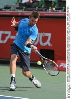 Austin Krajicek (USA), OCTOBER 9, 2015 - Tennis : Rakuten Japan Open Tennis Championships 2015, the Quarterfinal match between Stan Wawrinka 2-0 Austin Krajicek at Ariake Coliseum, Tokyo, Japan. NoxThirdxPartyxSales  (dlra010968)