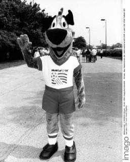 Striker, das Maskottchen der Weltmeisterschaft 1994 in den USA