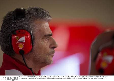 Russian Grand Prix, Sochi 08 - 11 October 2015 09.10.2015 - Free Practice 1, Maurizio Arrivabene (ITA) Ferrari Team Principal 