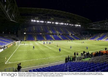 training session prior to the match between Kazachstan on October 10, 2015 at the Astana Arena in Astana, Kazachstan. Training session EURO 2016 qualifier 2015 2016 xVIxxIVx 4436554