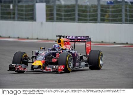 Daniel Ricciardo, Red Bull Racing, formula 1 GP, Russian in Sochi, 10.10.2015 Photo:mspb Vladislav Larkin Daniel Ricciardo, formula 1 GP, Russian