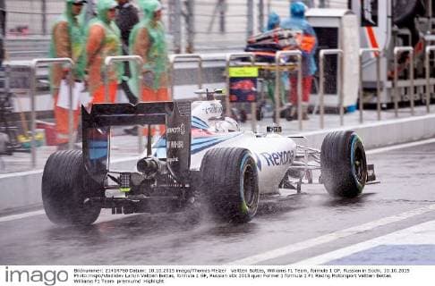 Valtteri Bottas, Williams F1 Team, formula 1 GP, Russian in Sochi, 10.10.2015 Photo:mspb Vladislav Larkin Valtteri Bottas, formula 1 GP, Russian