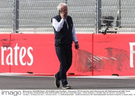 Motorsports: FIA Formula One World Championship WM Weltmeisterschaft 2015, Grand Prix of Russia, Charlie Whiting (FIA) xHOCHxZWEIx