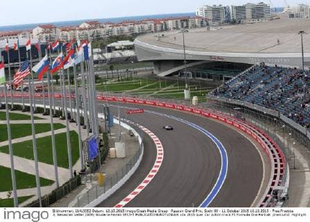 Russian Grand Prix, Sochi 08 - 11 October 2015 10.10.2015 - Free Practice 3, Sebastian Vettel (GER) Scuderia Ferrari SF15-T 