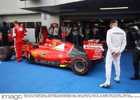 Russian Grand Prix, Sochi 08 - 11 October 2015 10.10.2015 - Qualifying, Lewis Hamilton (GBR) Mercedes AMG F1 W06 