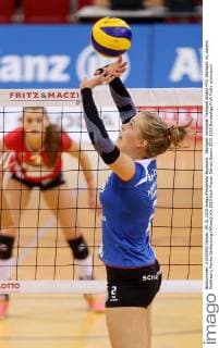 Stuttgart Volleyball Testspiel Allianz MTV Stuttgart vs. Asterix Kieldrecht, Femke Stoltenborg (Allianz)