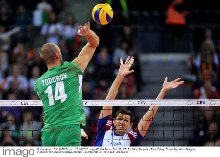 Oct. 10, 2015 - Sofia, Bulgaria - Euro Volley: Czech Republic - Bulgaria  - ZUMAn230